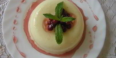 апельсиновая панна котта