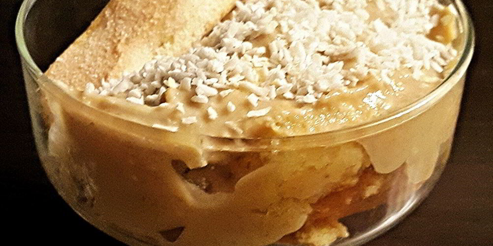 Рецепт банановый заварной десерт