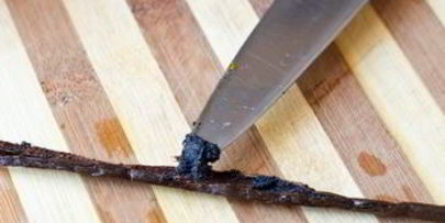 чернично-ванильная панна котта