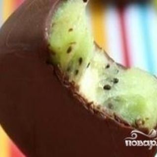 Десерт из киви