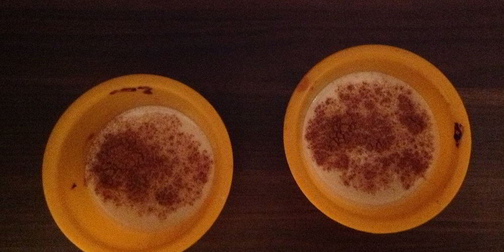 Рецепт десерт из топленого молока и корицы