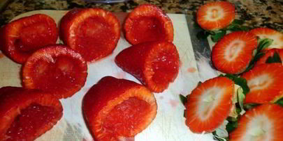 десерт клубника фаршированная