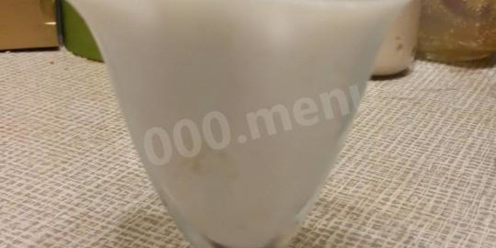 Рецепт десерт молочный с кокосовой стружкой