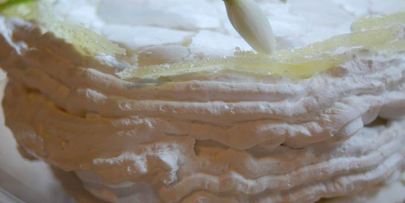 десерт подснежник