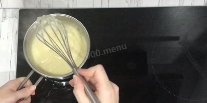 десерт в стакане слоями