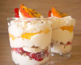 Диетический десерт на завтрак