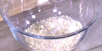 домашний крамбл с заварным кремом