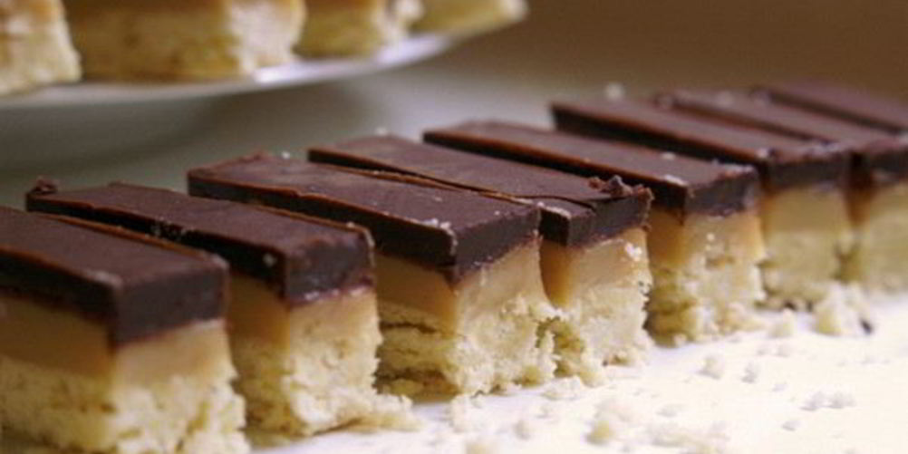 Рецепт домашний твикс со сгущенным молоком