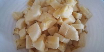 фруктовый десерт с медом