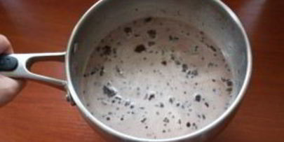 горячий шоколад из киндера