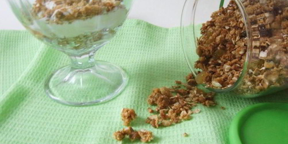 Рецепт гранола с йогуртом