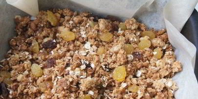 гранола с йогуртом