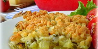 кабачковый крамбл