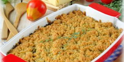 кабачковый крамбл