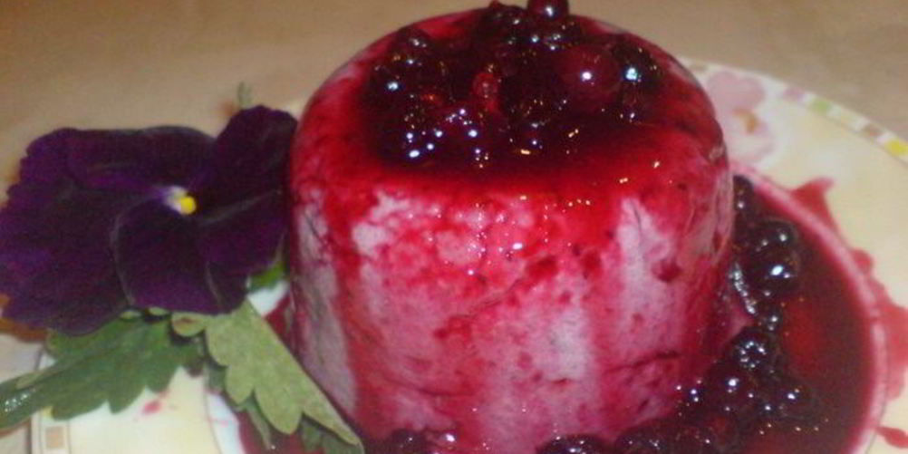 Рецепт холодный пудинг из манной крупы