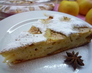 Клафути с грушами и фундуком