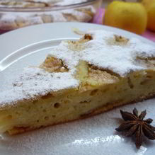 Рецепт Клафути с грушами и фундуком