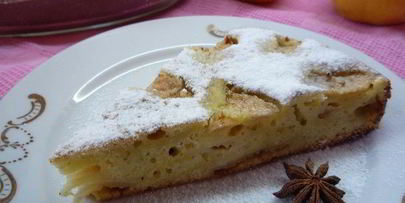 клафути с грушами и фундуком