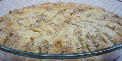 клафути с грушами и фундуком