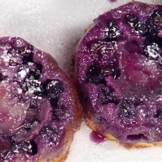 Клафути с ягодами