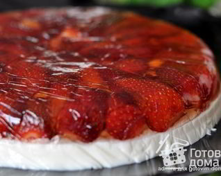 Клубнично-сливочный десерт