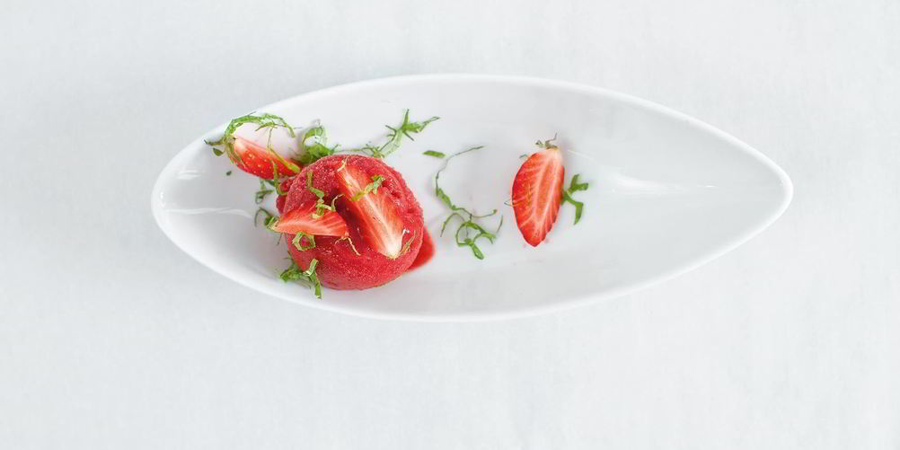 Рецепт клубничный сорбет