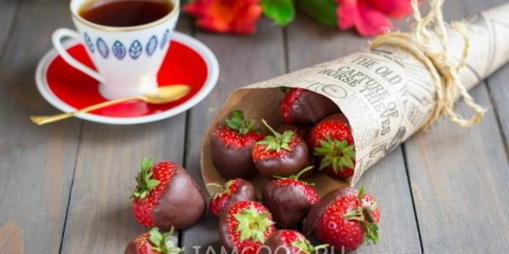 Рецепт клубника в шоколаде