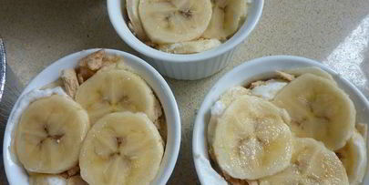 бананы с кремом