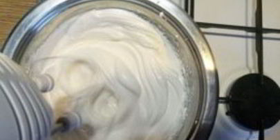 белковый заварной крем