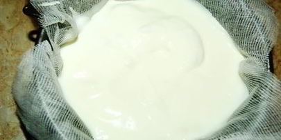 бисквит на горячем молоке со сметанно-йогуртовым кремом