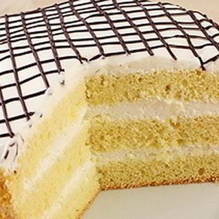 Бисквит со сметанным кремом