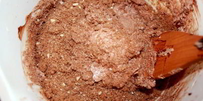 бисквитная картошка с шоколадным кремом