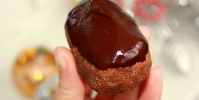 бисквитная картошка с шоколадным кремом