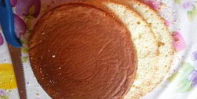 бисквитно-кремовый торт