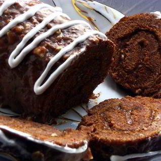 Бисквитный рулет с кремом по-домашнему