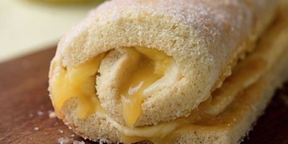 Рецепт бисквитный рулет с заварным кремом