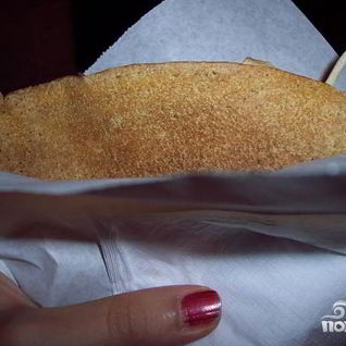 Блинчики с шоколадным ореховым кремом