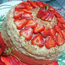 Рецепт Блинный торт с нежным заварным кремом