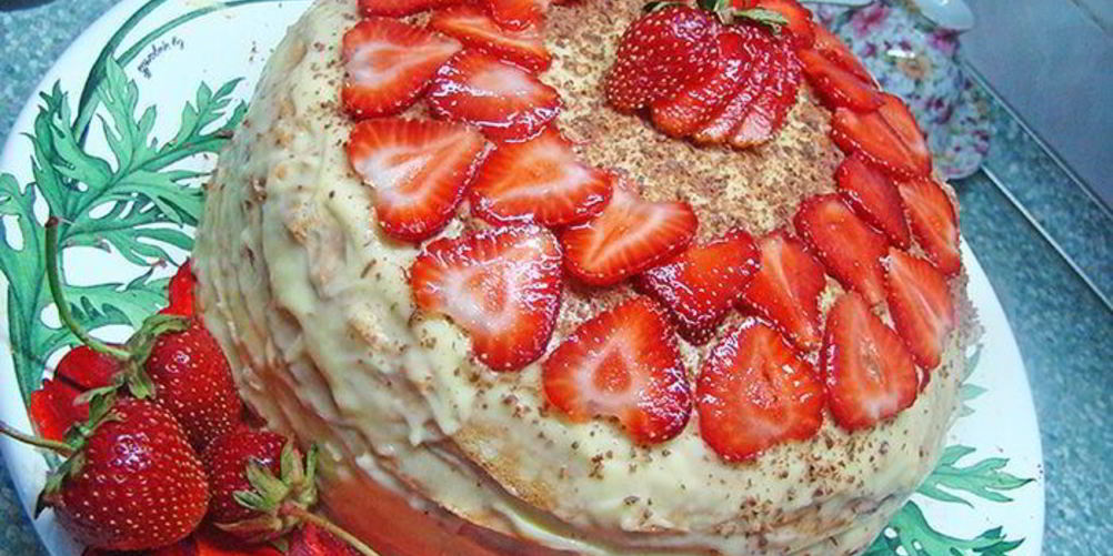 Рецепт блинный торт с нежным заварным кремом