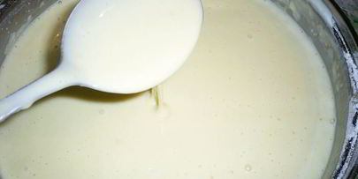 блинный тортик с миндальным кремом