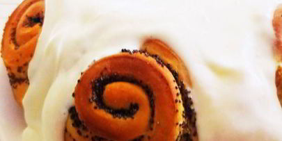 булочки со сливочным кремом