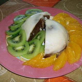 Десерт на основе заварного крема