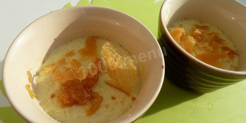 Рецепт французский десерт крем брюле с корицей