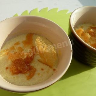 Французский десерт Крем брюле с корицей