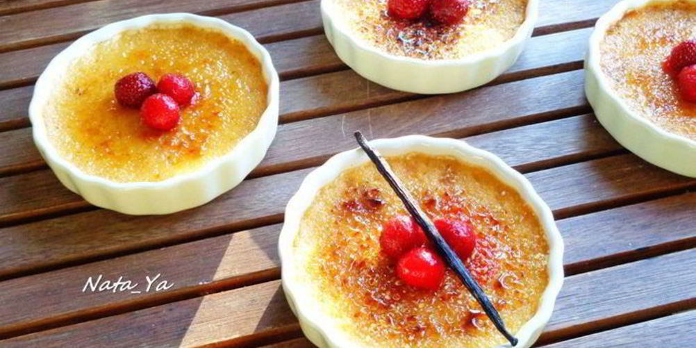 Рецепт классический крем-брюле