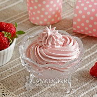 Клубничный крем для торта