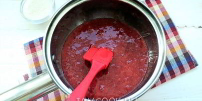 клубничный курд из замороженной клубники