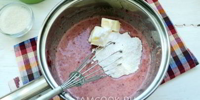 клубничный курд из замороженной клубники