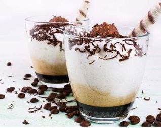 Кофейный крем со сливочной пенкой