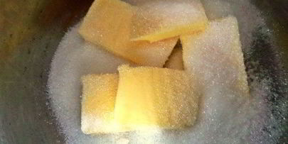 корзиночки десертные с кремом и бананом